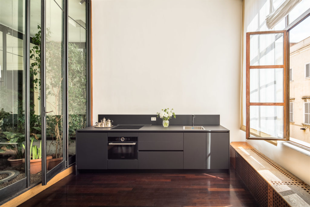 Winter garden kitchen